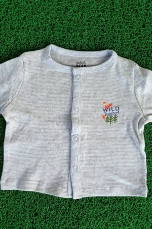 Grey full hand jabla ( 0 to 3 months )