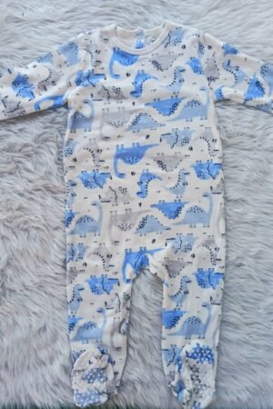 Blue Dinosaurs Jumpsuit
