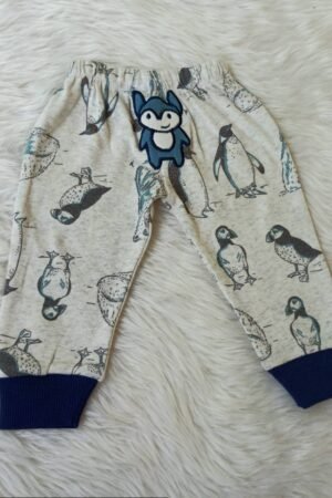Penguin print pant