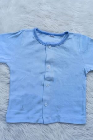 Plain blue full hand jabla ( 12 to 18 months )