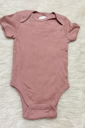 Brown Plain Romper ( 12 to 18 months )