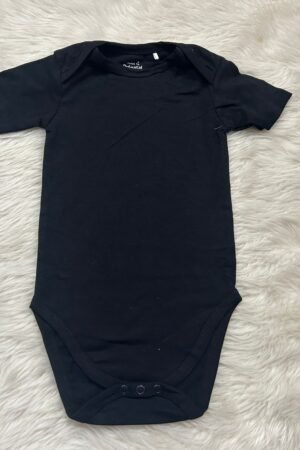 Plain Black Romper ( 18 to 24 months )