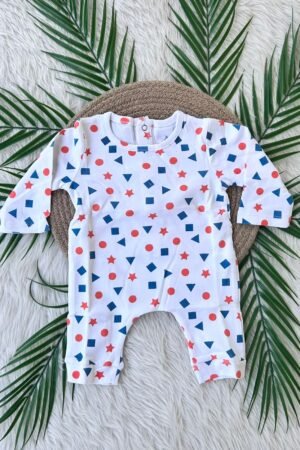 Shapes print jumpsuit