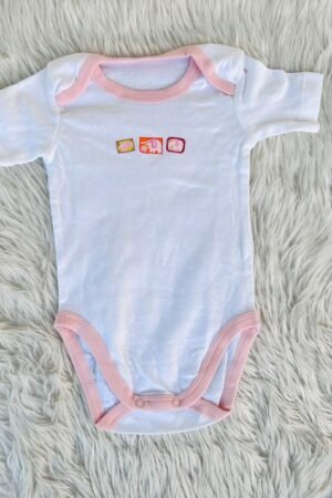 Small elephant print romper ( 6 to 9 months )