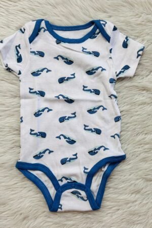 Dolphin print romper
