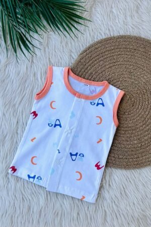 Orange Alphabet print jabla