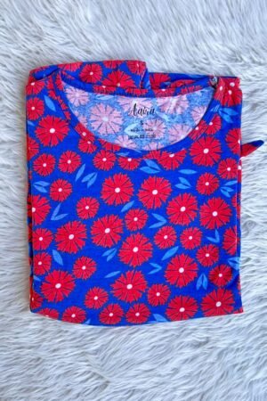 Red floral Maternity Loungewear