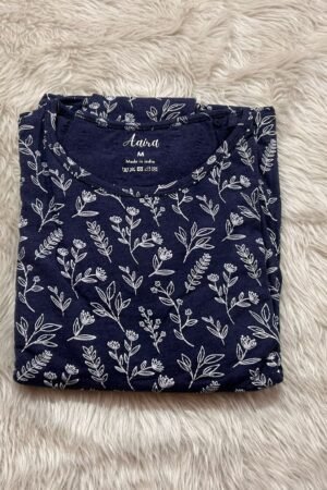 Blue floral Maternity Loungewear