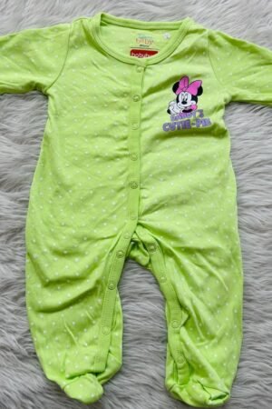 Green Daddy's Cutie pie jumpsuit ( new born )