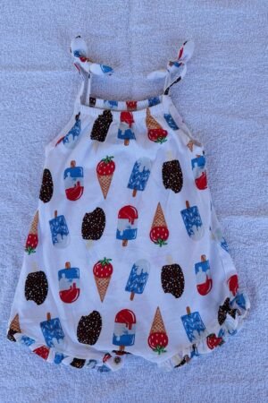 Popsicles   print romper