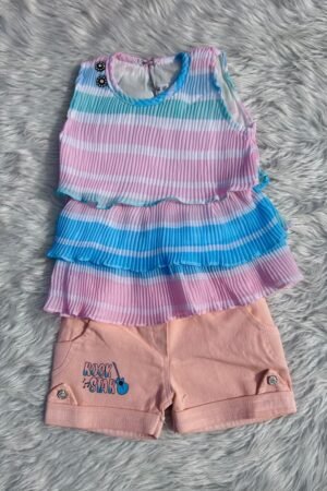 Orange denim  ( 6 to 12 months )