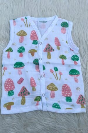 Mushroom print jabla ( 3 to 6 months )