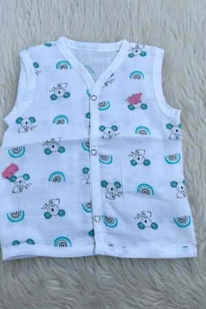 Green koala print jabla (0 to 3 months )